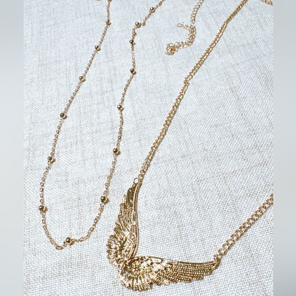 Wing boho belly chain #1227 - Picture 3 of 3